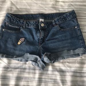 Total Girl denim shorts girls size 16 1/2